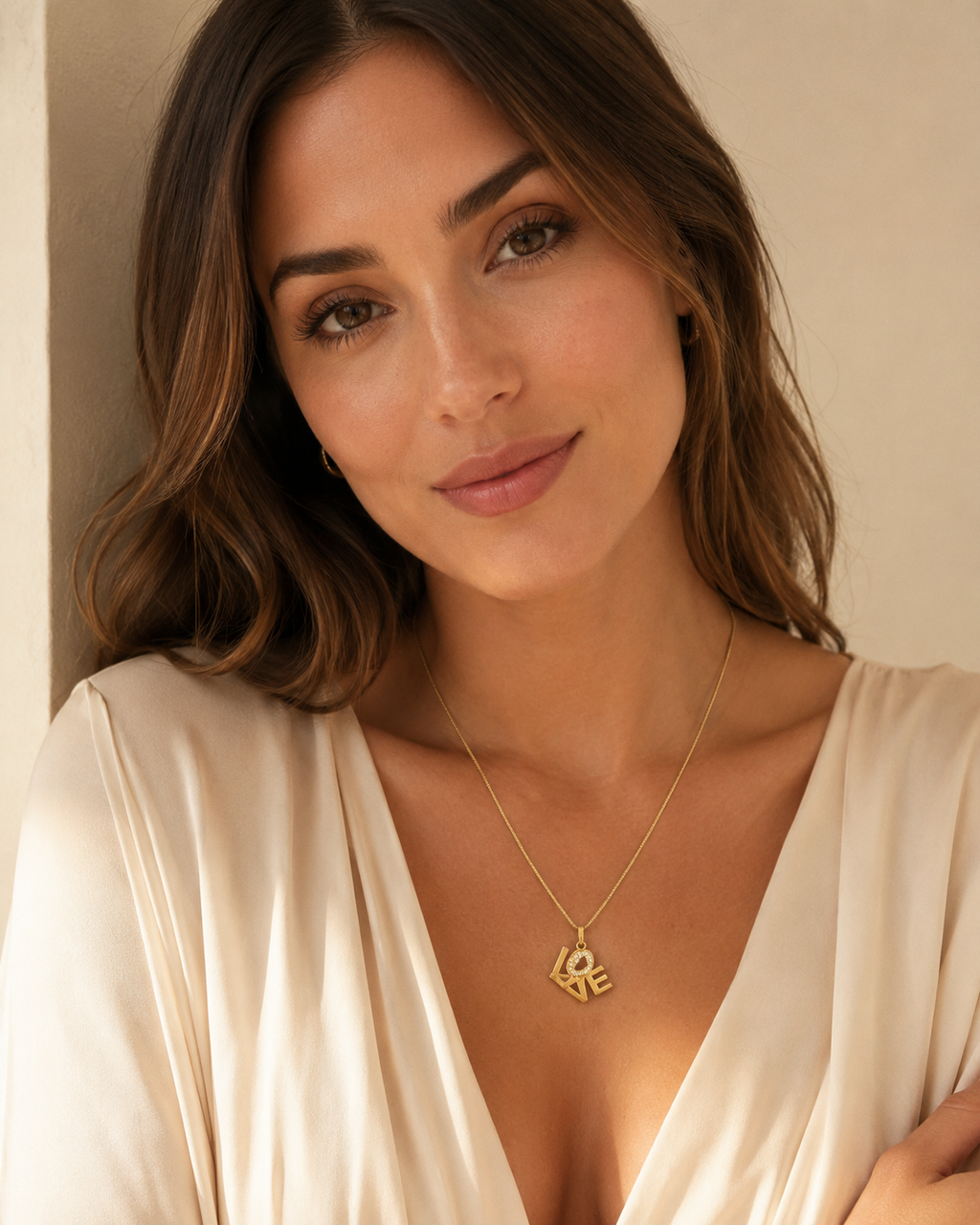 Cadena Love Premium 18K