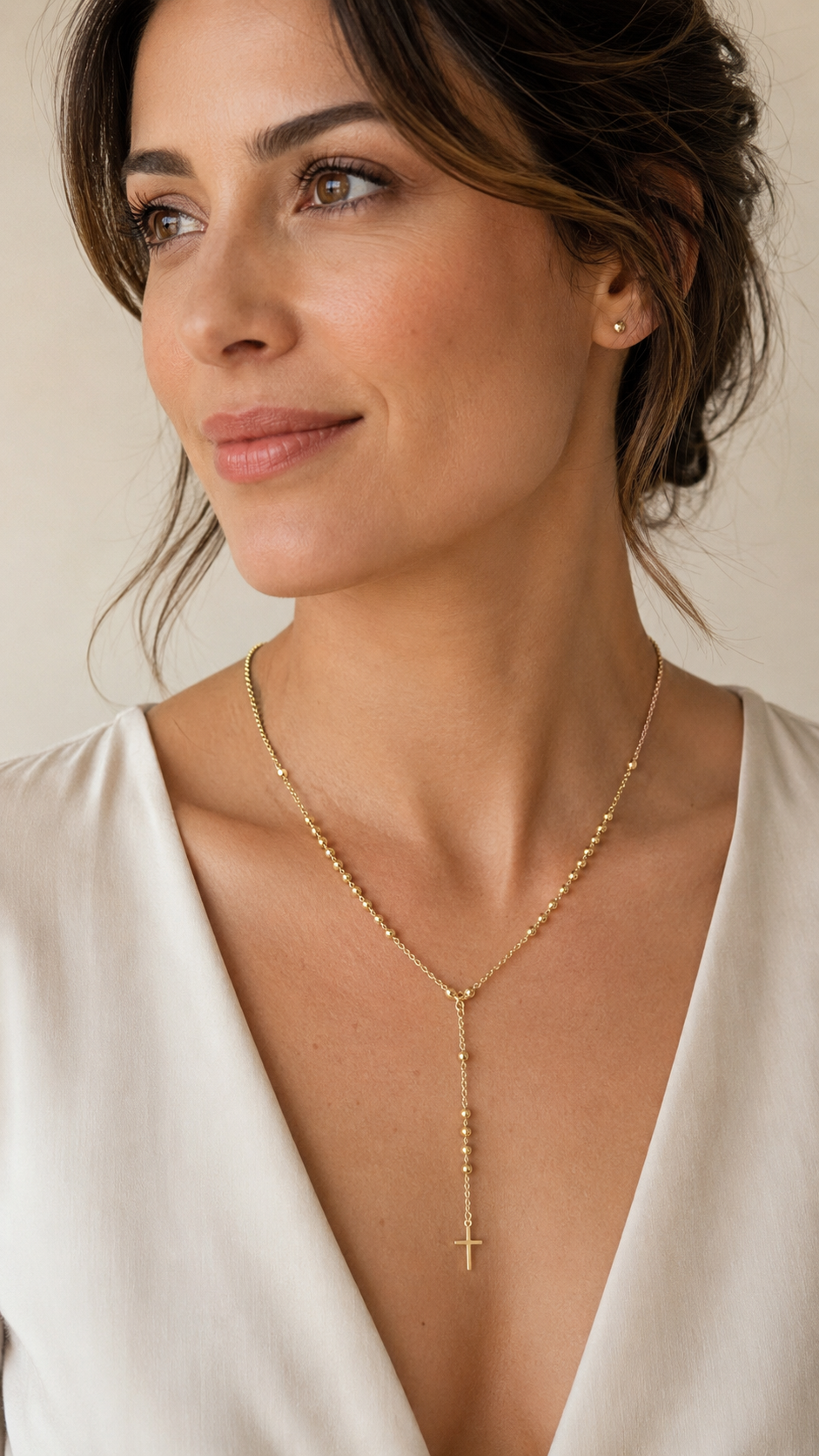 Cadena Devoción Premium 18K