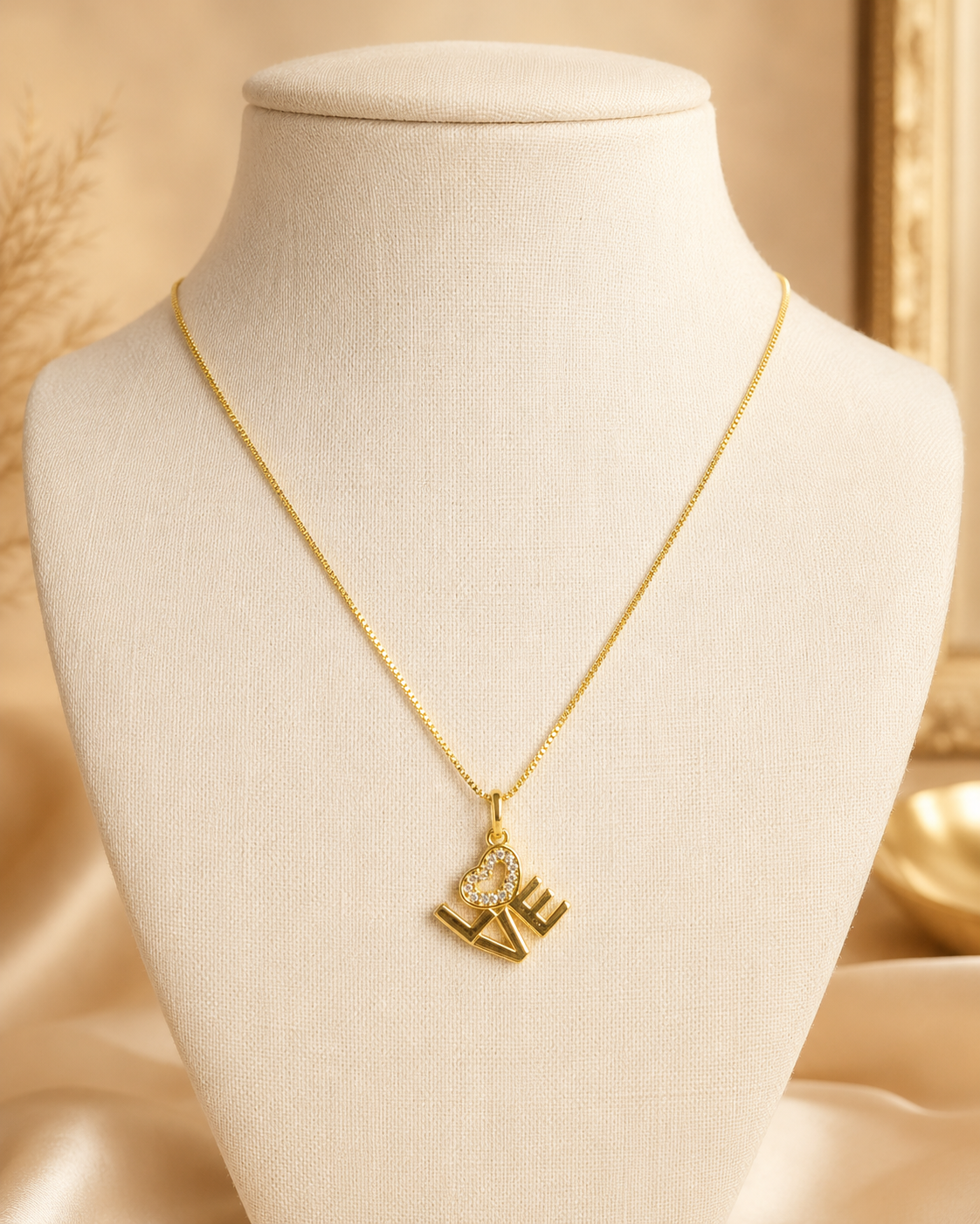 Cadena Love Premium 18K