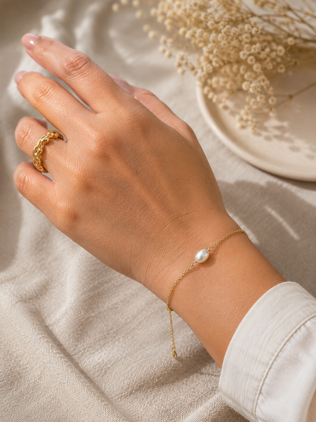 Pulsera Perla Serena